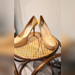 Jimmy Choo Nude platform heel shoes size 40 eur